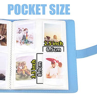 LIFEBEA 256 Pockets Photo Album for Fujifilm Instax Mini 11 12 9 40 Evo Liplay 8 7+ Instant Camera, Photo Album for Polaroid Kodak HP Zink 2x3" Photo (Blue)