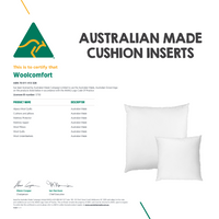 Luxor Twin Pack 30x50cm Aus Made Hotel Cushion Inserts Premium Memory Resistant Filling