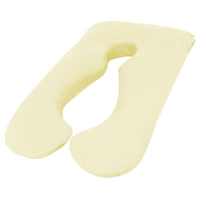Woolcomfort Aus Made Maternity Pregnancy Nursing Sleeping Body Pillow Pillowcase Included Cream