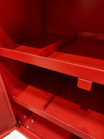 Lockable Tool Box Rolling Cabinet Storage Trolley RED