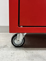 Lockable Tool Box Rolling Cabinet Storage Trolley RED