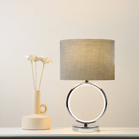 Marie Table Lamp - Chrome