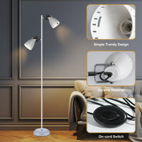 Audrey Floor Lamp - White