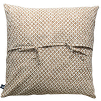 Kolka Quilted Euro Cushion Cover Sham Pillow Case Decorative - Beige