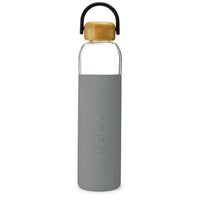 Soma Eco Bamboo Glass Water Bottle Grey 740ml BPA Free