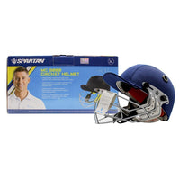 Spartan MC LE Jnr Junior Cricket Helmet Youth - Medium Size - Navy