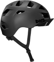 Bern Mens Allston Cycling Bike Helmet w/ Flip Visor - Matte Black - 2XL/3XL