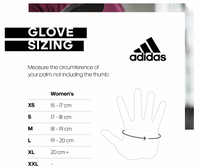 Adidas Climalite Womens Gym Gloves Essential Weight Grip Sports Training