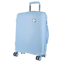 Milleni Hardshell Cabin Luggage Bag Travel Carry On Suitcase 54cm (39L) - Blue