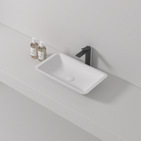 Lite Basin Cast stone - Solid Surface Basin 600mm