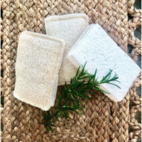 Natural Loofah Cellulose Sponges (Pack of 3) | Eco Cleaning