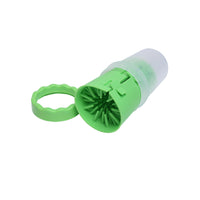 Pet Foot Cleaner Dog Cat Paw Washer Pet Feet Brush Grooming Tool Small Large Mug-S-Green