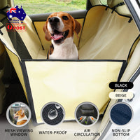 Cargo Pet Car Boot Back Seat Cover Rear Dog Waterproof Protector Liner Mat Pad Black