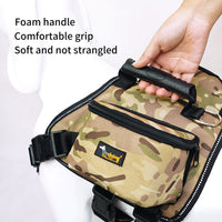 Ondoing Dog Backpack Harness Pet Carrier Saddle Bag Reflective Adjustable Outdoor Hiking-XL-Blue