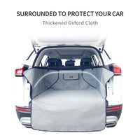 Grey Dog Car Boot Cover SUV Liner Trunk Rear Cargo Hammock Waterproof Protector