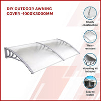 DIY Outdoor Awning Cover -1000x2000mm