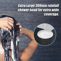 300mm Shower Head Round 304SS Chrome Showerhead