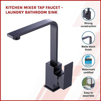 Kitchen Mixer Tap Faucet - Laundry Bathroom Sink