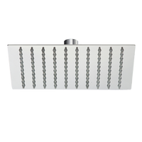 200mm Shower Head Square 304SS Polished Chrome Finish