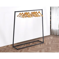 Commercial Clothing Garment Rack Retail Shop Black