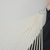 4m Traditional Cotton Rope Hammock with Hanging Hardware