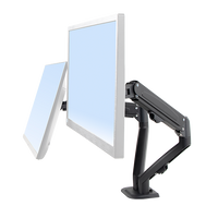 Dual Screen Gas-strut Monitor Stand Mount Desktop Bracket for LED/LC