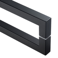 Entrance Door Pull Handle Matte Black 800mm