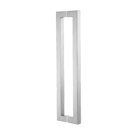 Entrance Door Pull Handle Brushed satin 800mm