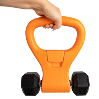 Kettlebell Weight Grip Workout Gym Dumbells Clamp