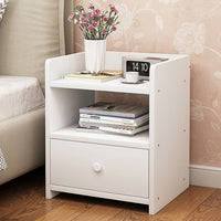 Bedside Tables Side Table Nightstand Storage Drawer Shelf Bedroom