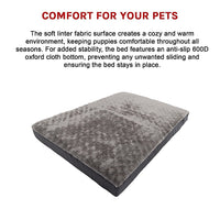 95x70cmOrthopedic Pet Dog Bed Mattress Therapeutic Joint Pain Comfort
