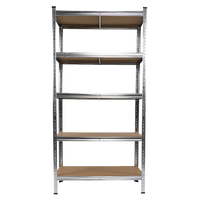 2 x 1.8M Garage Shelving Warehouse Rack Storage Shelves Pallet Racking