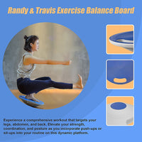 Wobble Board Balance Cushion Gym Core Exercise