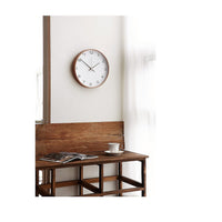 10" Clock Wooden Modern Wall Art