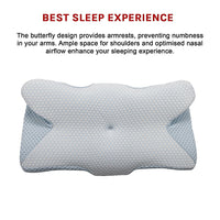 Soft Cervical Pillow for Neck Pain Relief Memory Foam Ergonomic