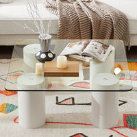 Gabby Glass Coffee Table