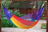 The out and about Mayan Legacy hammock Doble Size in Rainbow colour