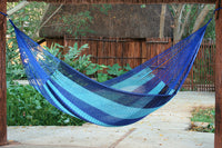 The Power nap Mayan Legacy hammock in Caribean Blue Colour