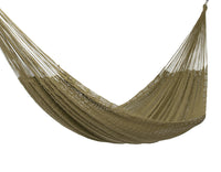 Outdoor undercover cotton Mayan Legacy hammock King size Cedar