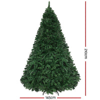 Jingle Jollys Christmas Tree 2.1m Xmas Tree Decor 2800 LED Lights 8 Modes