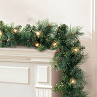 Jingle Jollys 1.8m Christmas Garland with LED lights Party Xmas Decorations