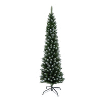 Jingle Jollys Christmas Tree 1.8m Xmas Tree Decorations Snowy 300 Tips