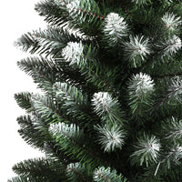 Jingle Jollys Christmas Tree 1.8m Xmas Tree Decorations Snowy 300 Tips