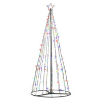 Jingle Jollys Solar Christmas Tree 3.6M 400 LED Xmas Tree Decor 8 Light Modes