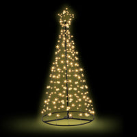 Jingle Jollys Solar Christmas Tree 2.1M Xmas Tree Decorations 8 Light Modes
