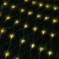 Jingle Jollys ChristmasLightsýÿ 4mx6m Net String Light 1000 LED Warm White