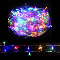 Jingle Jollys 50M Christmas Lights String Light 500 LED Colourful