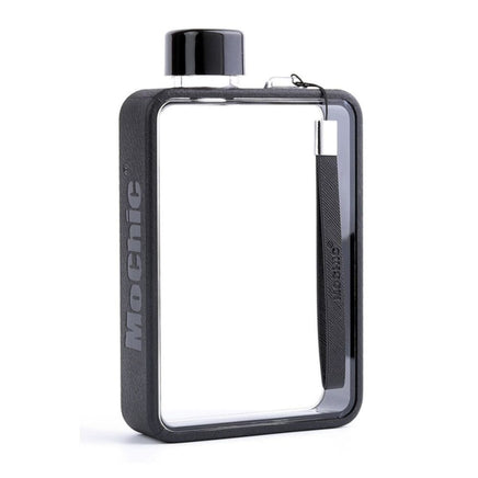 A5 Flat Water Bottle for Warm Drink ( Black ) Kings Warehouse 