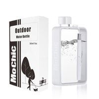 A5 Flat Water Bottle Portable Travel Mug BPA Free Water Bottle (White) Kings Warehouse 