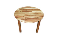 Acacia Round Table 75 dining Kings Warehouse 
